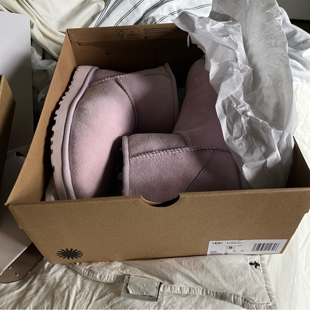 UGG classic Mini II Boot - Lavender Fog